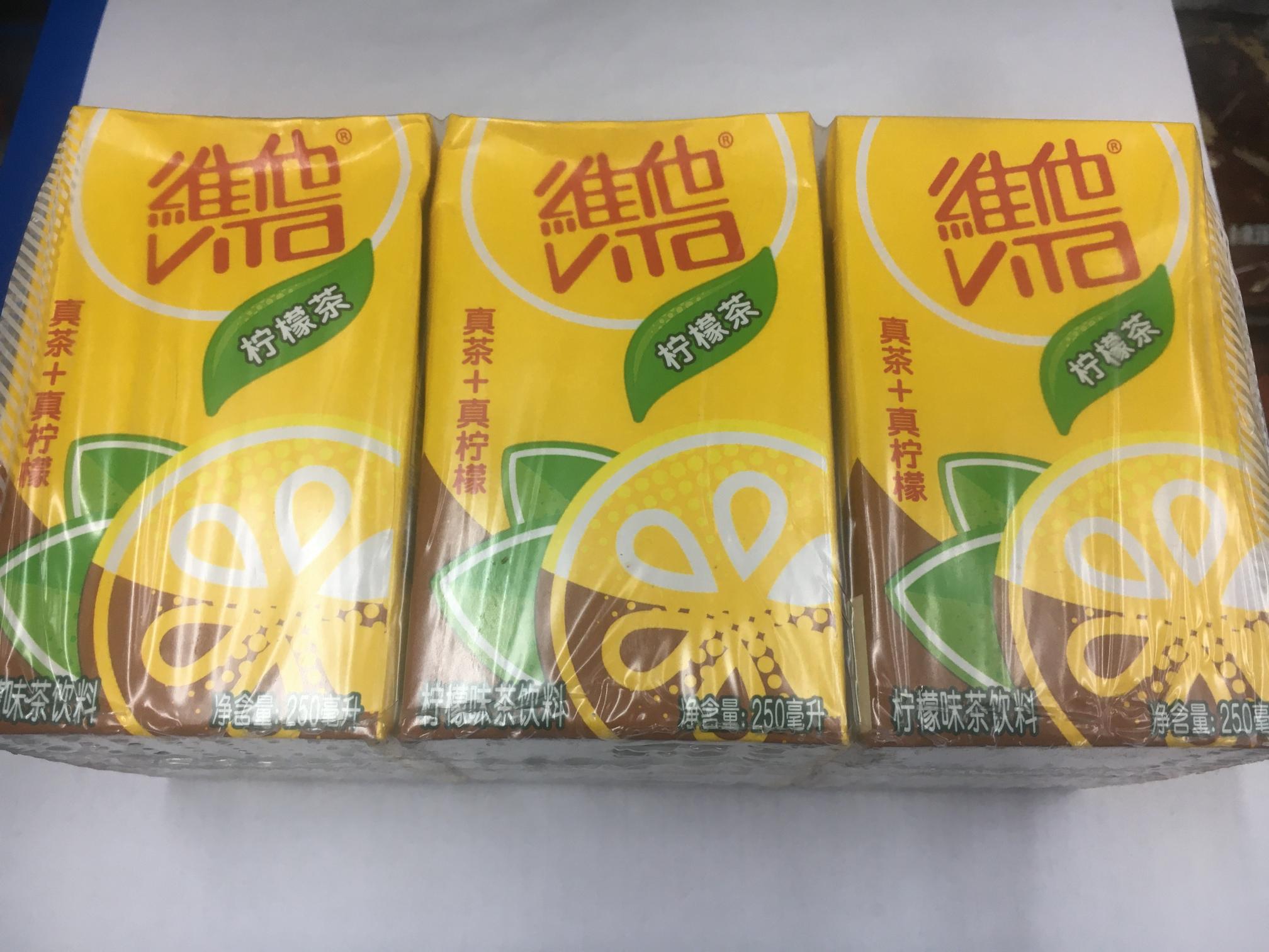 维他柠檬茶250ml/瓶×6盒 柠檬味